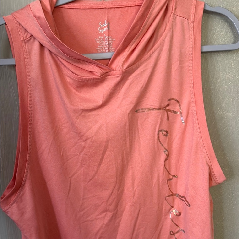 Sole Society Pink Sleeveless Top